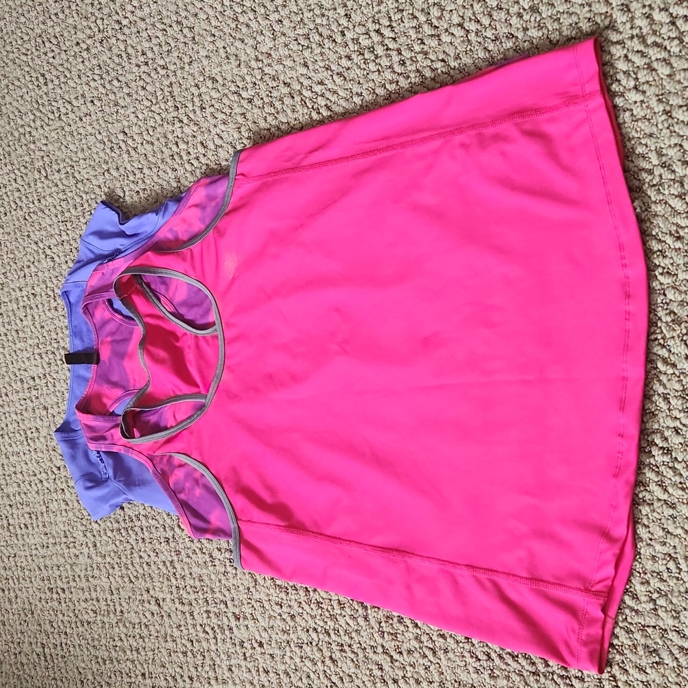 Lot: Pink and Purple Workout tops